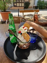 Amarenabecher Mit Schokoeis